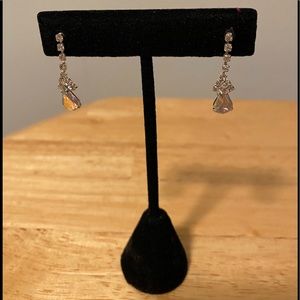 Rhinestone earrings with post backs